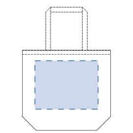 印刷可能範囲（ポリキャンバストート（L）ver.2）