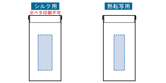 印刷可能範囲(ユーティリティバネ口ポーチ ロング)