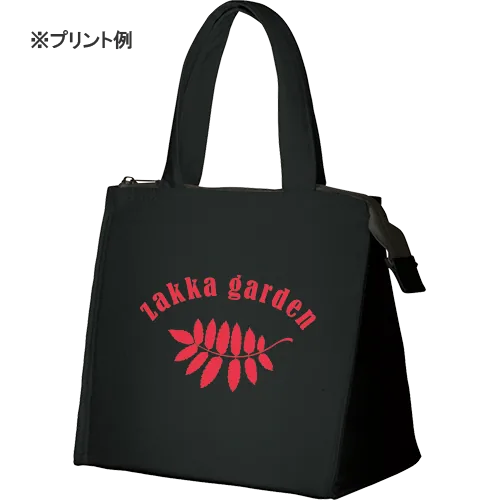 キャンバススクエア保冷トート(S)ナイトブラック