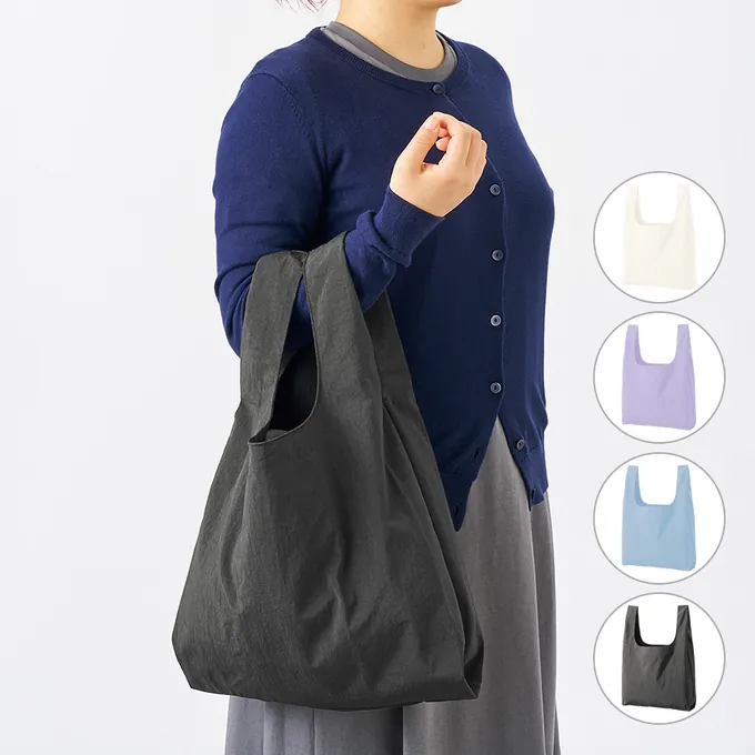 ワッシャーナイロンマルシェバッグ(L)