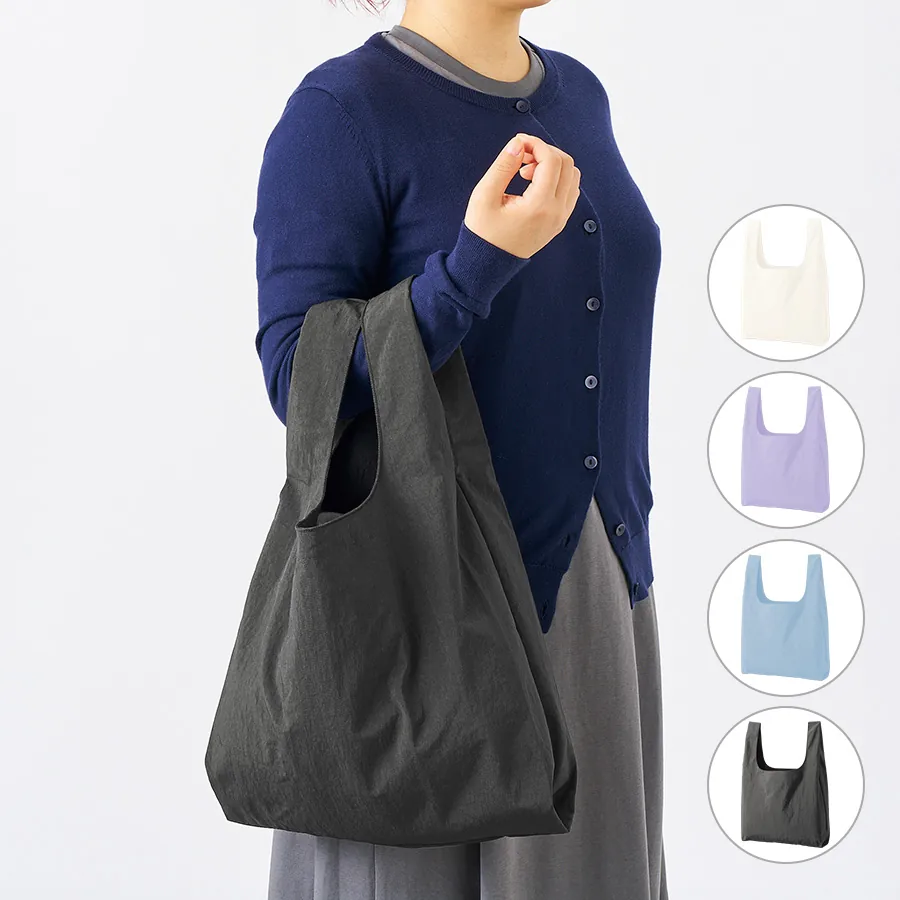 ワッシャーナイロンマルシェバッグ(L)